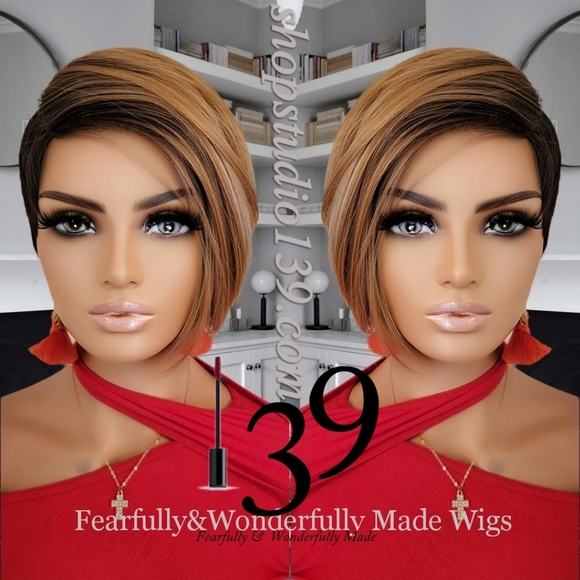 Yes girl the color and ✂️ is amazing human hair pixie wig - Picture 1 of 5